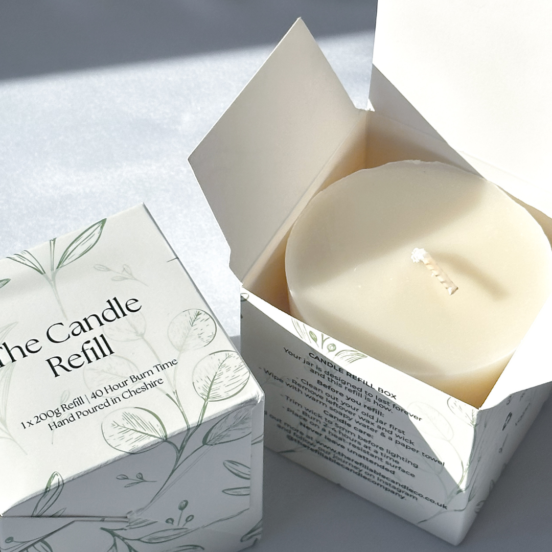 Cedarwood & Vanilla Candle Refill