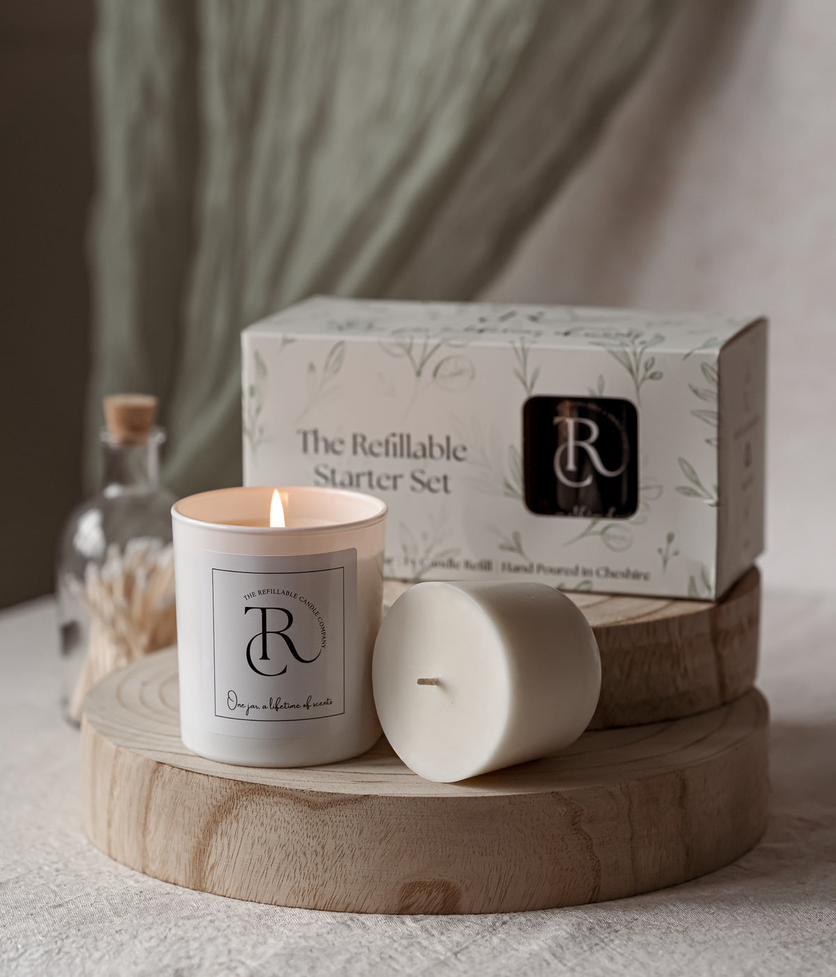 Your candle, <em>refilled every 90 days.</em>